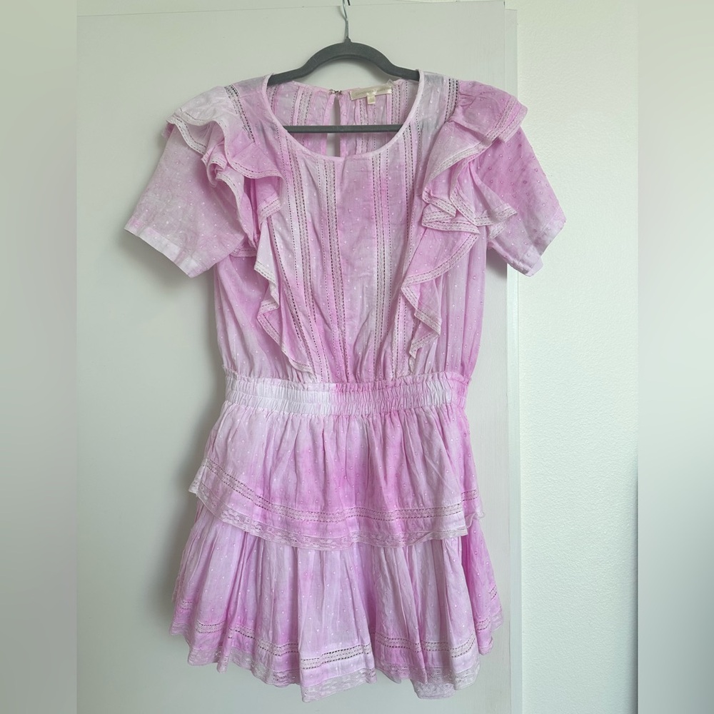 Love Shack Fancy Natasha Heritage Mini Dress